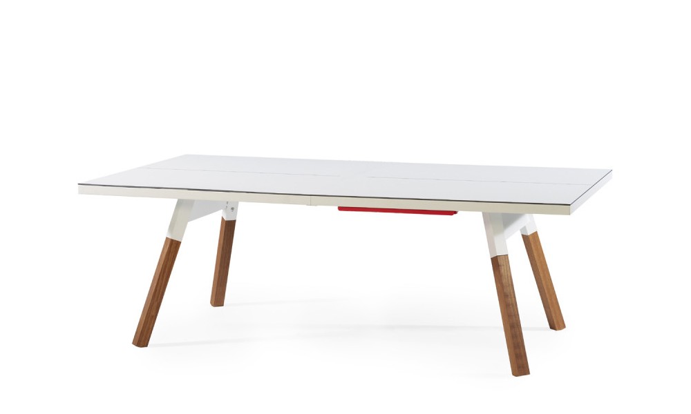 Table de ping pong 220 blanc version table